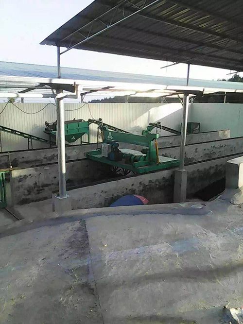 湖南客戶有機肥生產(chǎn)設備調試現(xiàn)場圖4