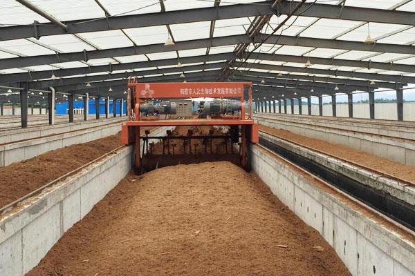 槽式翻拋機工作流程在有機肥生產(chǎn)中有哪些作用