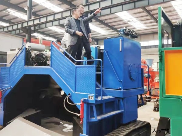 人元生物有機肥設(shè)備廠家歡迎河南理工大學(xué)鶴壁分院代表蒞臨公司交流合作圖片4