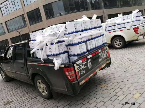 洪水無情，人元有愛！河南暴雨后各方組織捐贈現(xiàn)場4